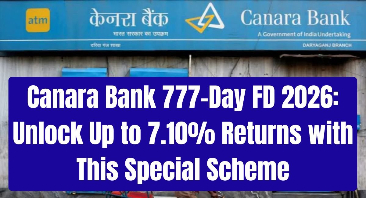 Canara Bank 777-Day FD 2026